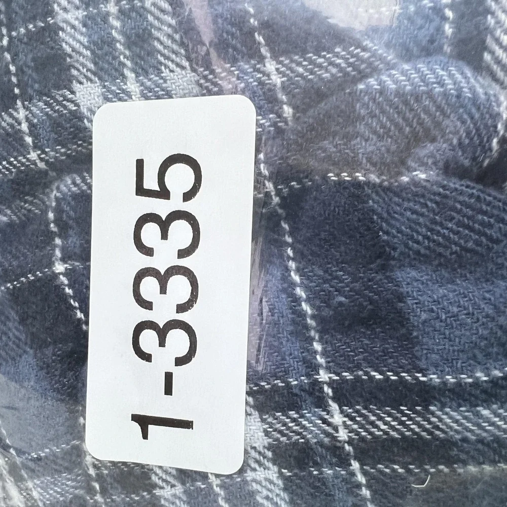 Levis Shirt Jacket Mens XL Blue Plaid Sherpa Lined Flannel Workwear Button Front